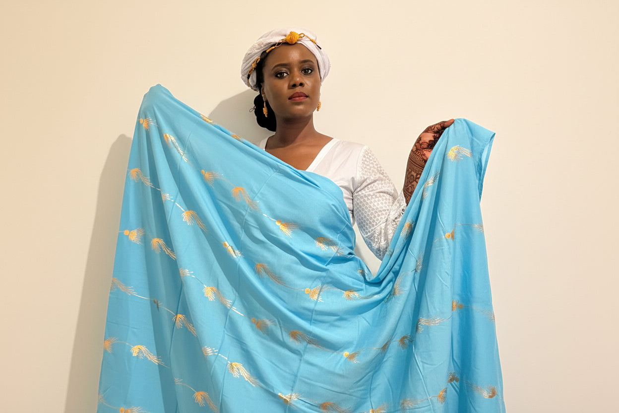 Dempé Sahel - Ensemble Traditionnel en Coton Premium 