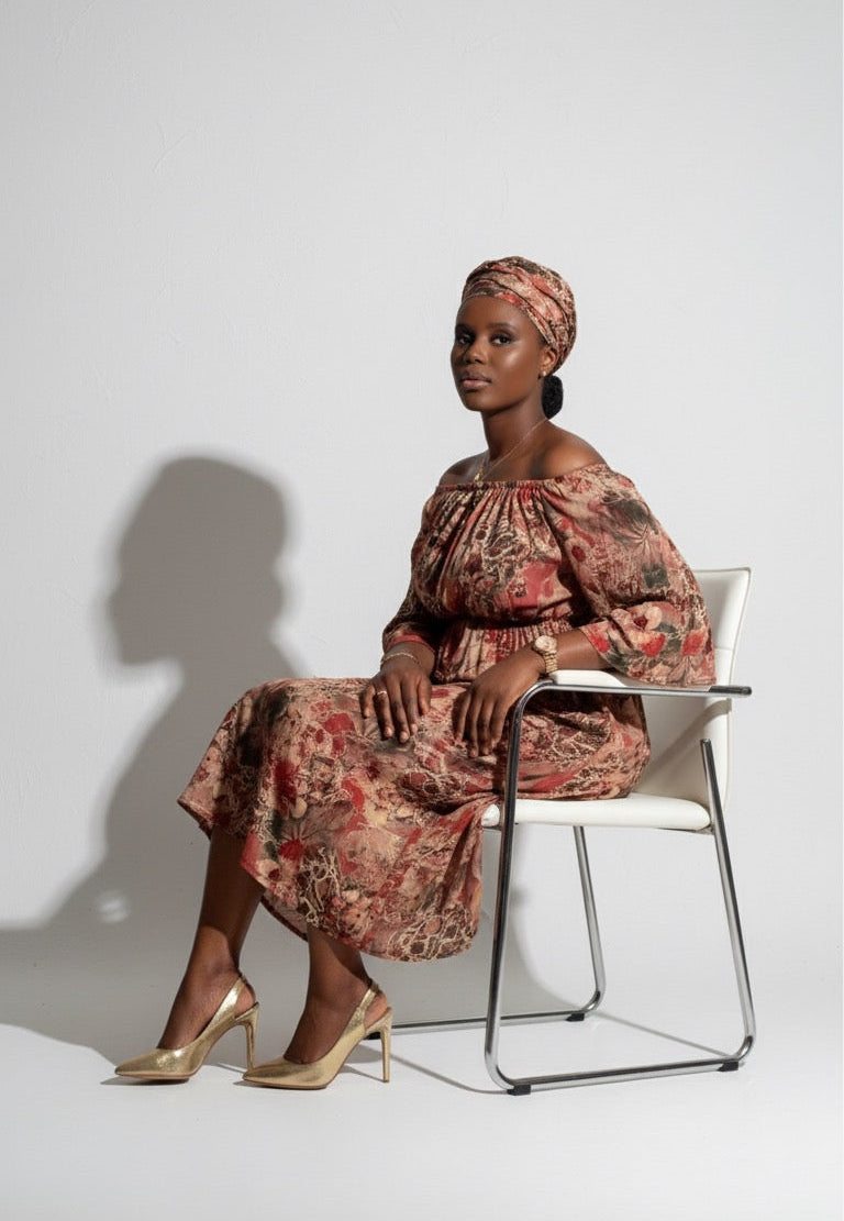 Robe L'audacieuse ASWAH - Style unique pour Dame Aswah affirmée