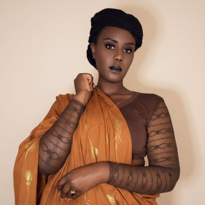 Dempé Sahel ASWAH - Melhfa raffiné pour occasions importantes