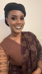 Dempé L'absolu - Melhfa Traditionnel Africain Élégant - ASWAH